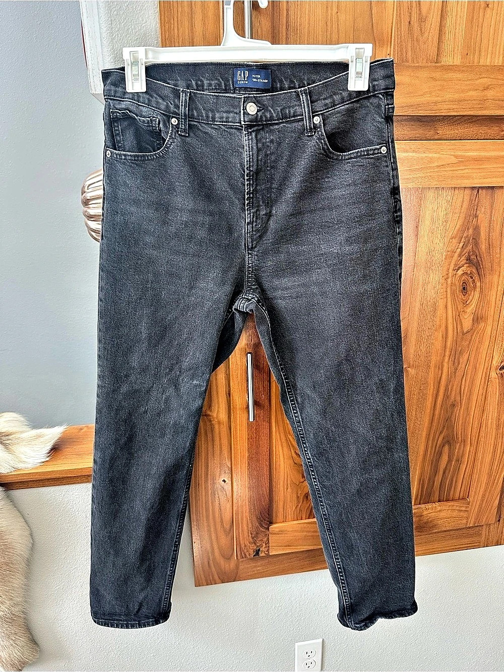 Gap 90s Straight Jeans Women's Black Waist